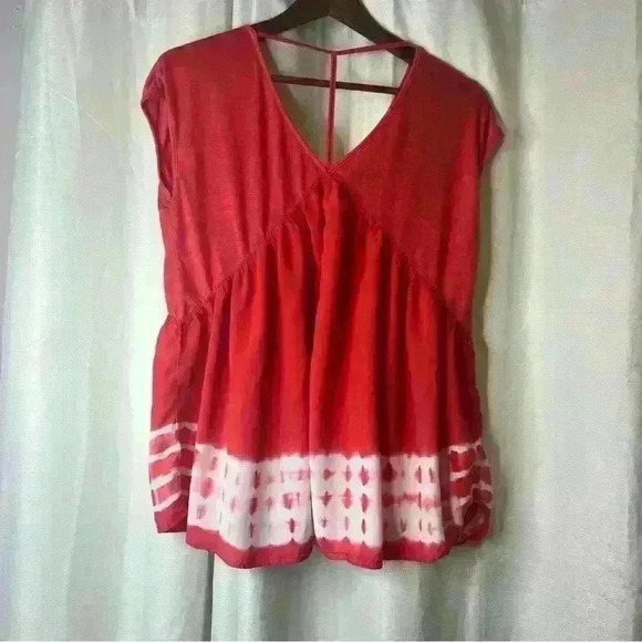 Anthropologie She + Sky Sleeveless Flowy Top Size Small - Picture 3 of 5
